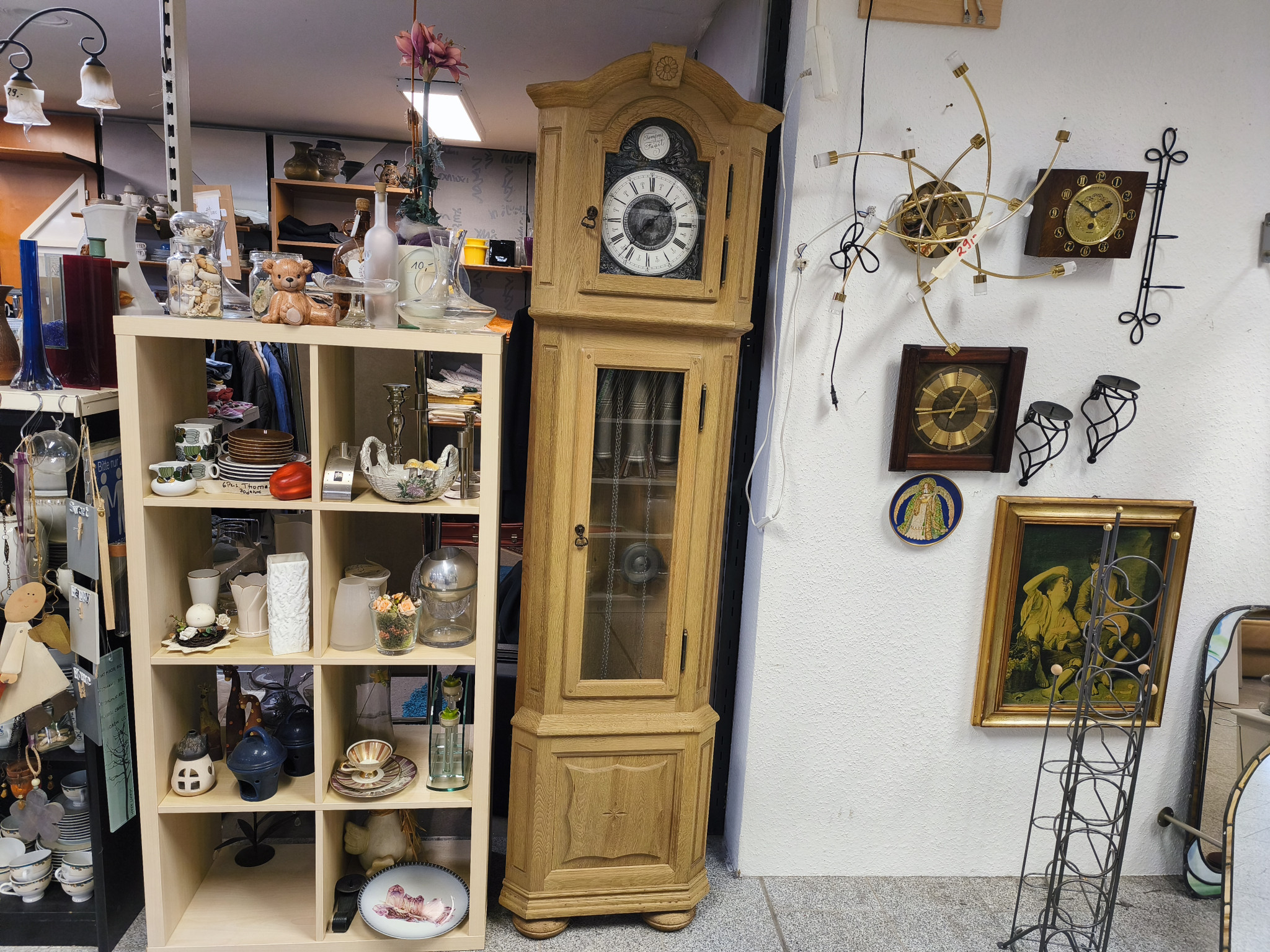 OB-Sterkrade Standuhr Tempus Fugit