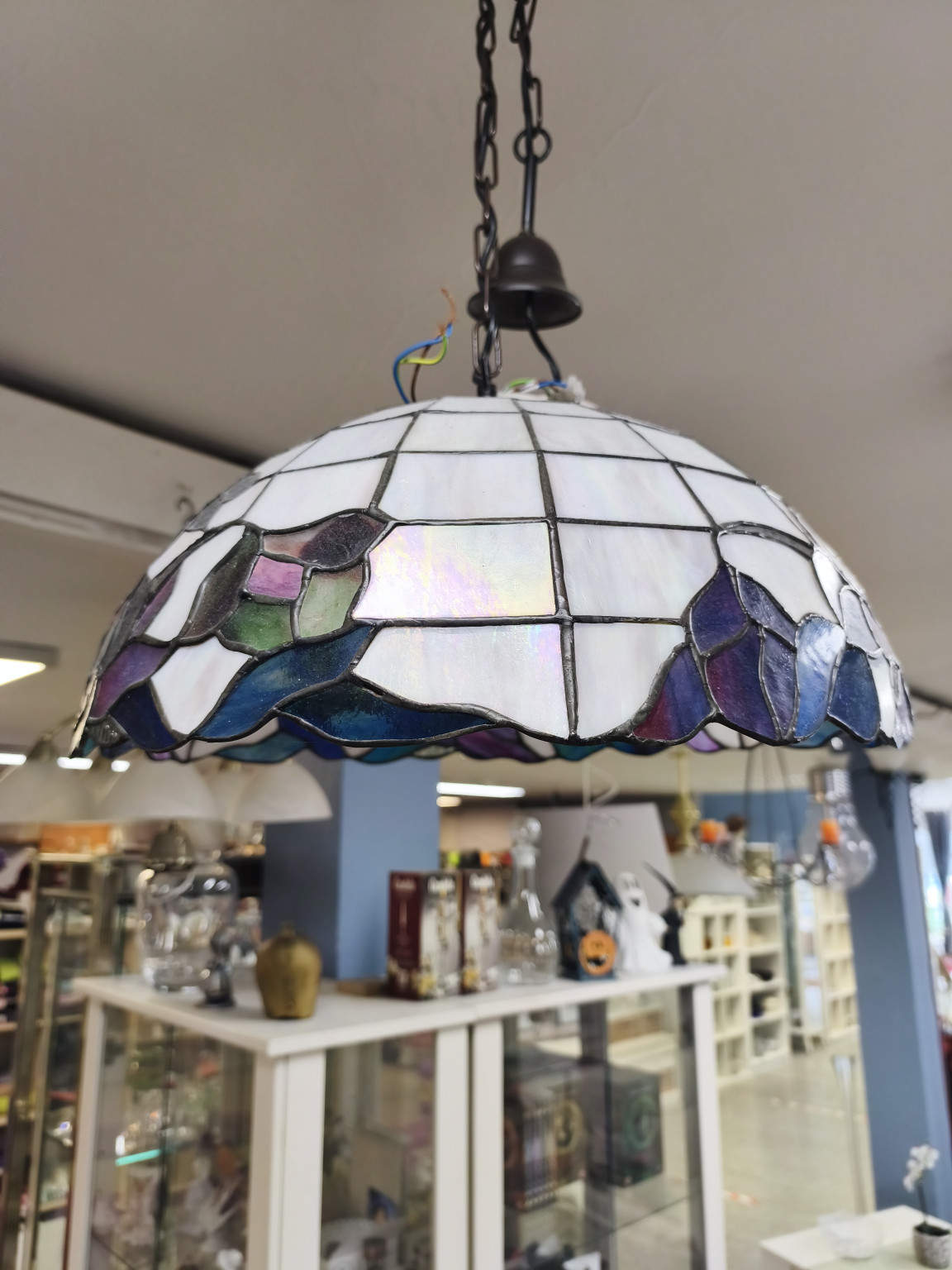 Lampen Dekorative Tiffanylampen aus Buntglas